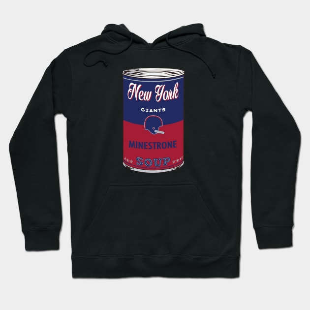 New York Giants Soup Can Hoodie by Rad Love